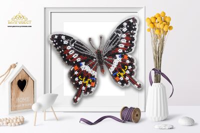 3-D бабочка. Б-033 Papilio Lormieri