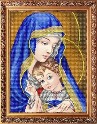 ААМА-401 Богородица в синем