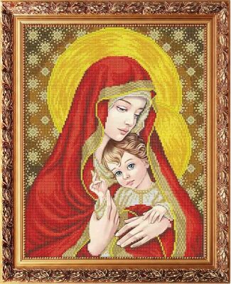 ААМА-303 Богородица с младенцем в золоте